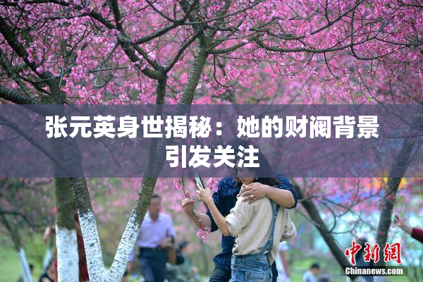 张元英身世揭秘：她的财阀背景引发关注