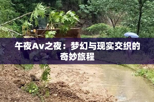 午夜Av之夜：梦幻与现实交织的奇妙旅程