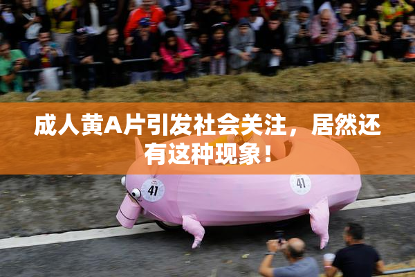 成人黄A片引发社会关注，居然还有这种现象！