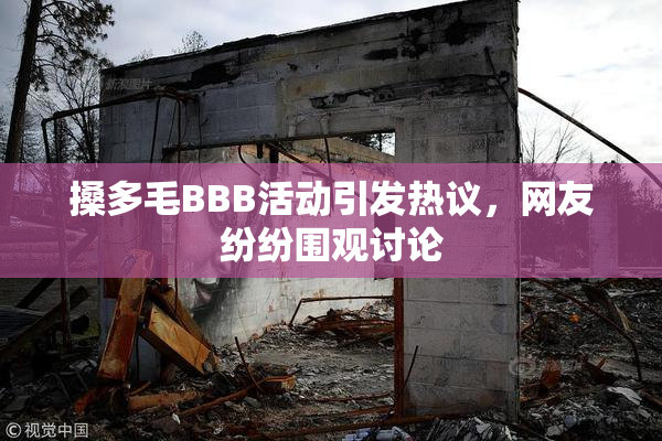 搡多毛BBB活动引发热议，网友纷纷围观讨论