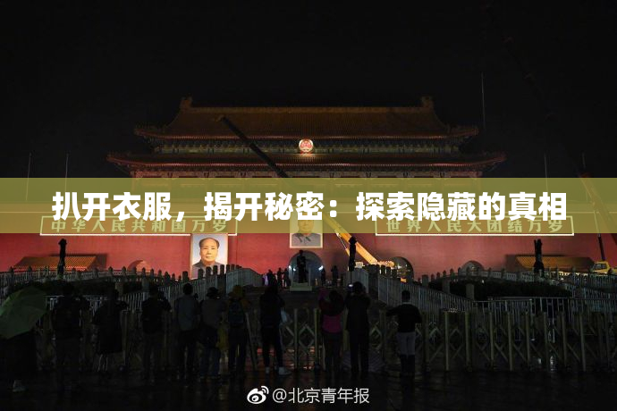 扒开衣服，揭开秘密：探索隐藏的真相