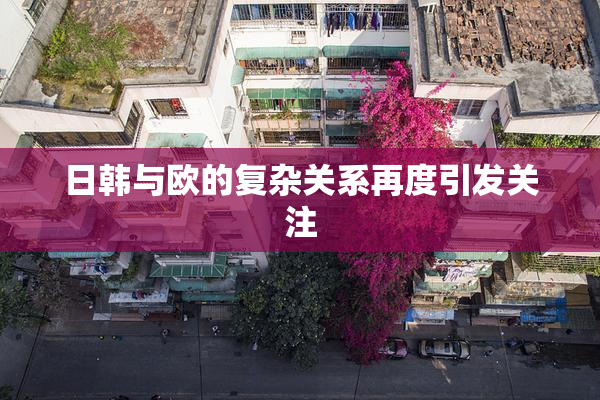 日韩与欧的复杂关系再度引发关注