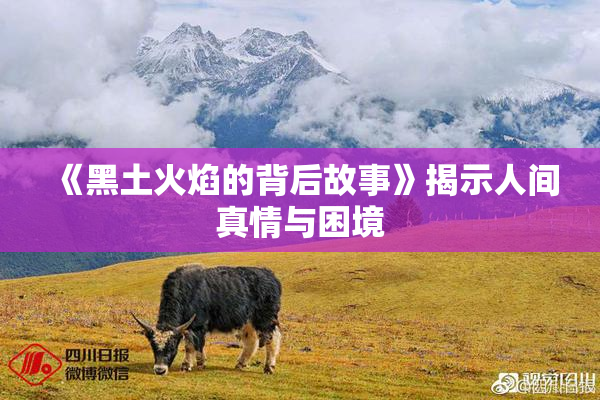 《黑土火焰的背后故事》揭示人间真情与困境