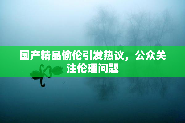国产精品偷伦引发热议，公众关注伦理问题