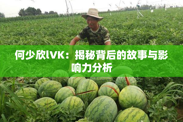 何少欣lVK：揭秘背后的故事与影响力分析