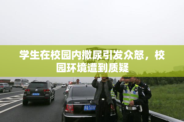 学生在校园内撒尿引发众怒，校园环境遭到质疑