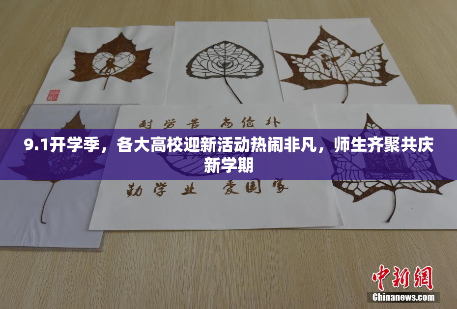9.1开学季，各大高校迎新活动热闹非凡，师生齐聚共庆新学期
