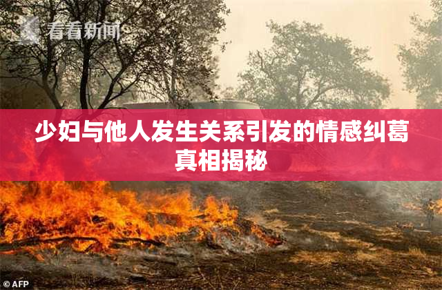 少妇与他人发生关系引发的情感纠葛真相揭秘