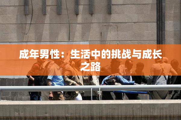 成年男性：生活中的挑战与成长之路