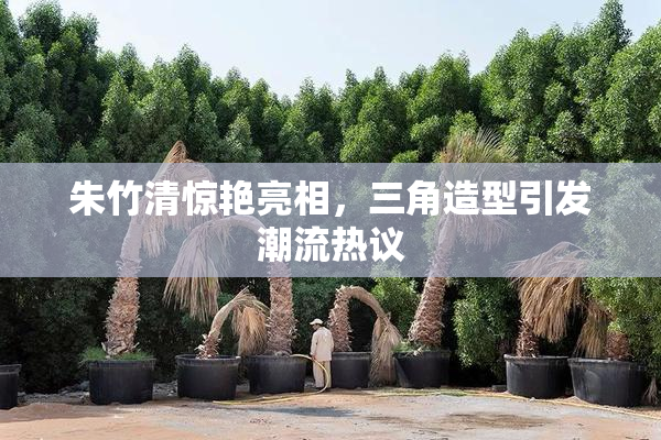 朱竹清惊艳亮相，三角造型引发潮流热议