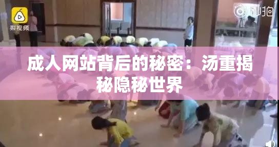 成人网站背后的秘密：汤重揭秘隐秘世界