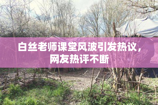 白丝老师课堂风波引发热议，网友热评不断