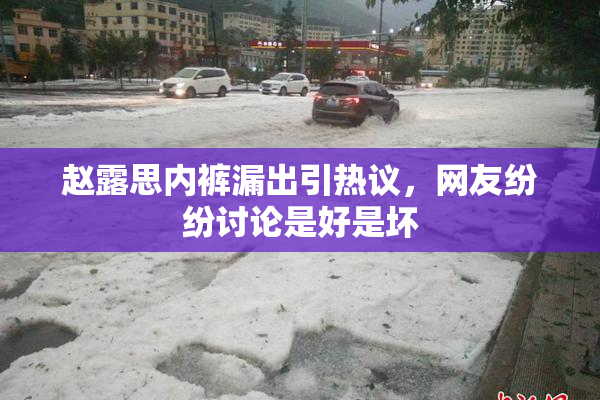 赵露思内裤漏出引热议，网友纷纷讨论是好是坏