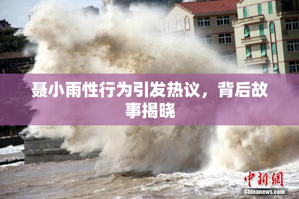 聂小雨性行为引发热议，背后故事揭晓