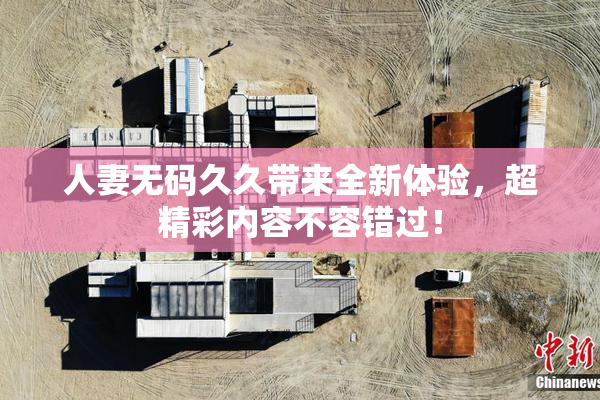 人妻无码久久带来全新体验，超精彩内容不容错过！