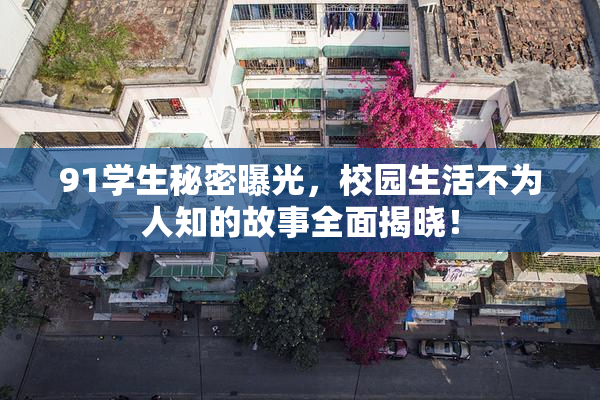 91学生秘密曝光，校园生活不为人知的故事全面揭晓！