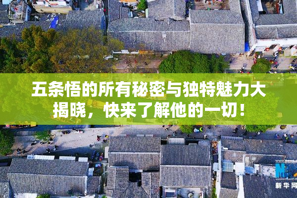 五条悟的所有秘密与独特魅力大揭晓，快来了解他的一切！