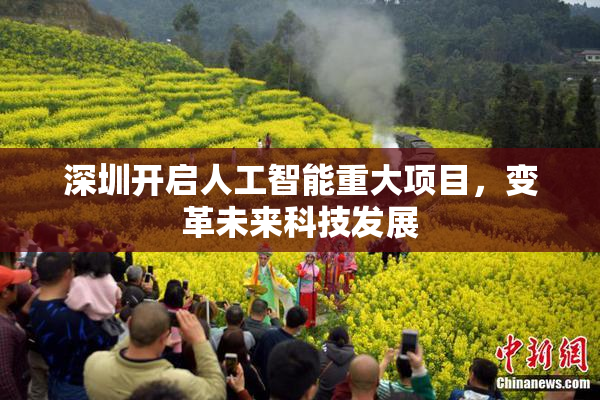 深圳开启人工智能重大项目，变革未来科技发展