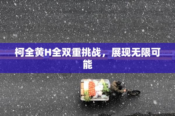 柯全黄H全双重挑战，展现无限可能