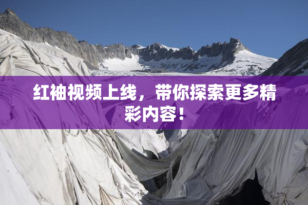 红袖视频上线，带你探索更多精彩内容！