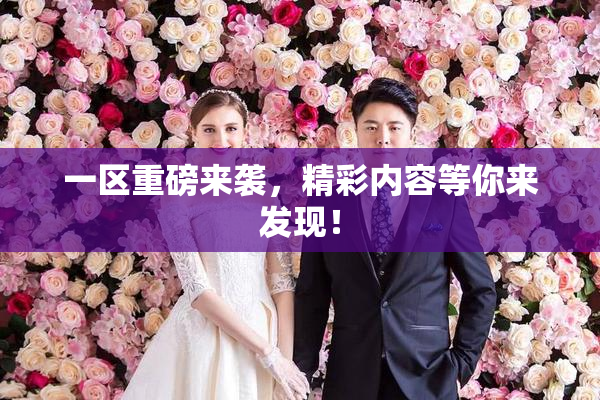 一区重磅来袭，精彩内容等你来发现！