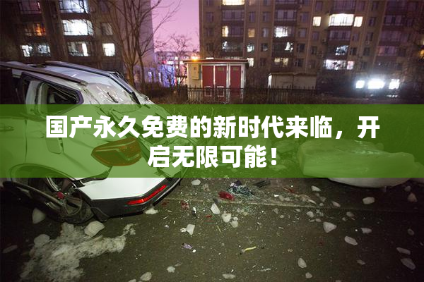 国产永久免费的新时代来临，开启无限可能！