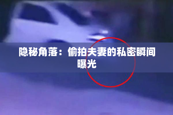 隐秘角落：偷拍夫妻的私密瞬间曝光