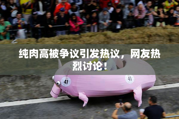 纯肉高被争议引发热议，网友热烈讨论！