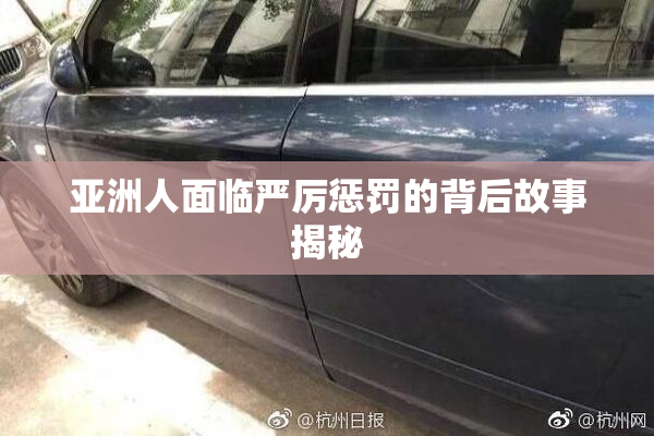 亚洲人面临严厉惩罚的背后故事揭秘