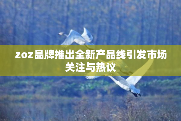 zoz品牌推出全新产品线引发市场关注与热议