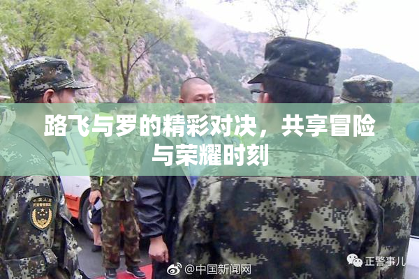 路飞与罗的精彩对决，共享冒险与荣耀时刻