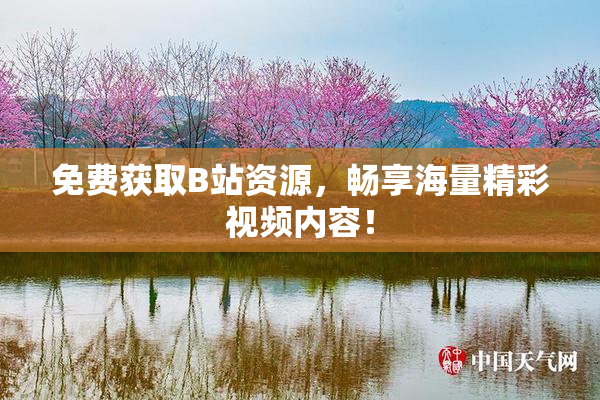 免费获取B站资源，畅享海量精彩视频内容！
