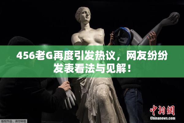 456老G再度引发热议，网友纷纷发表看法与见解！