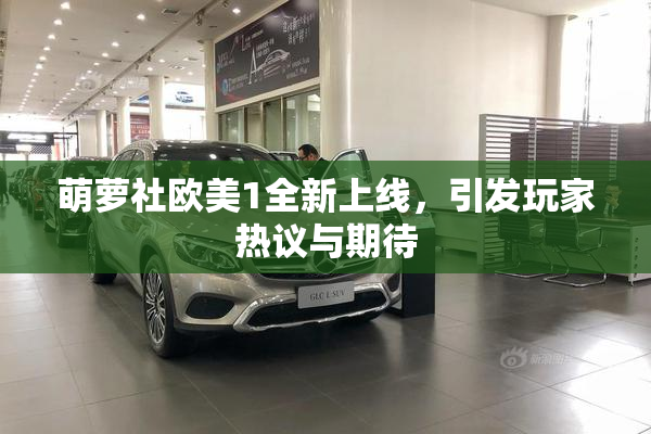 萌萝社欧美1全新上线，引发玩家热议与期待