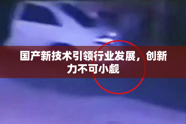 国产新技术引领行业发展，创新力不可小觑