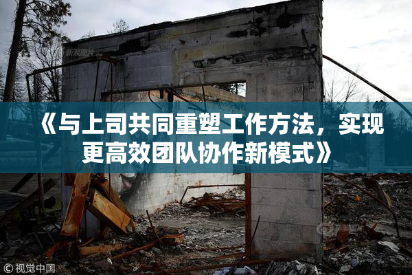 《与上司共同重塑工作方法，实现更高效团队协作新模式》