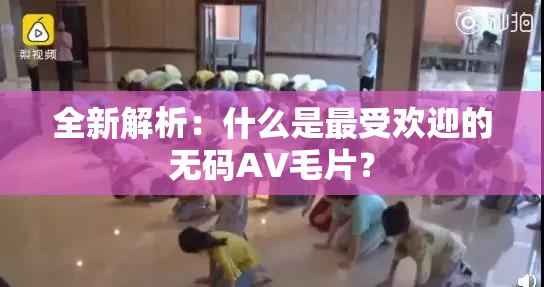 全新解析：什么是最受欢迎的无码AV毛片？