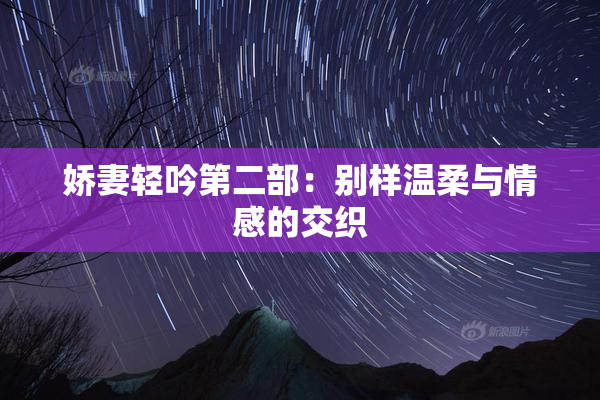 娇妻轻吟第二部：别样温柔与情感的交织