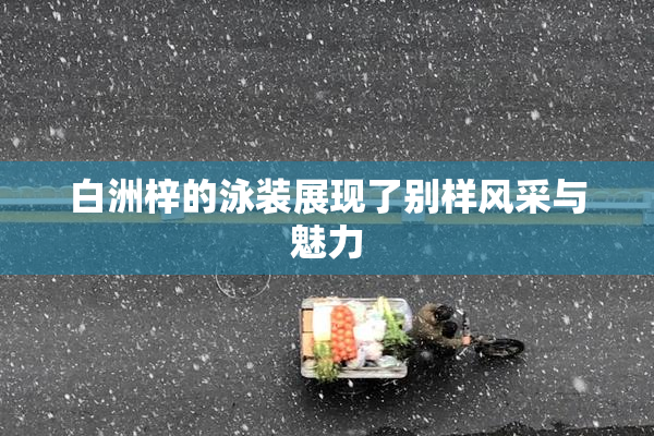 白洲梓的泳装展现了别样风采与魅力