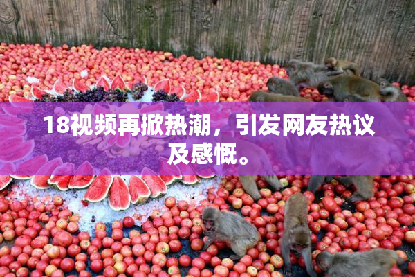 18视频再掀热潮，引发网友热议及感慨。