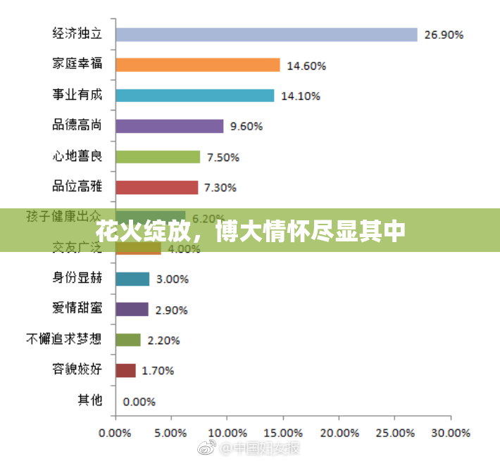花火绽放，博大情怀尽显其中