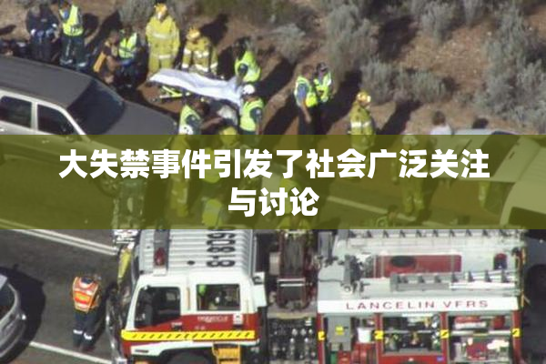 大失禁事件引发了社会广泛关注与讨论