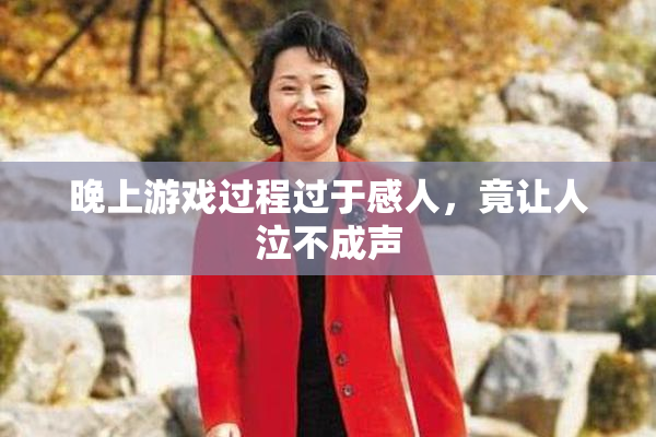 晚上游戏过程过于感人，竟让人泣不成声