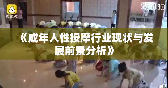 《成年人性按摩行业现状与发展前景分析》