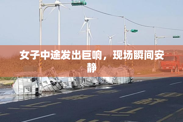 女子中途发出巨响，现场瞬间安静