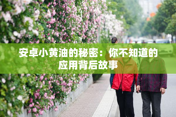 安卓小黄油的秘密：你不知道的应用背后故事