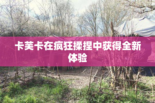 卡芙卡在疯狂揉捏中获得全新体验
