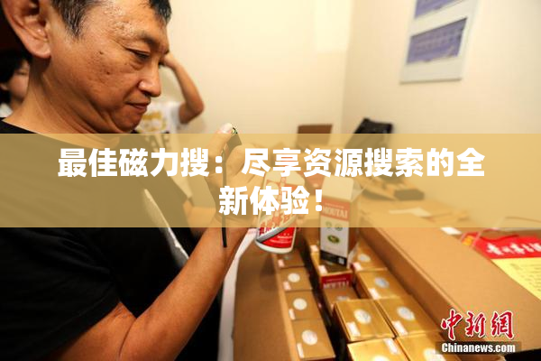 最佳磁力搜：尽享资源搜索的全新体验！