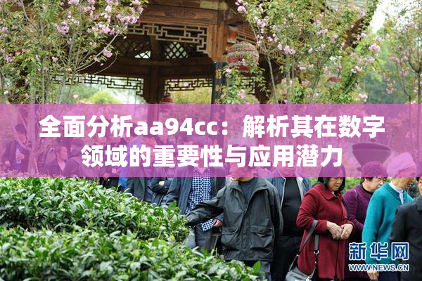 全面分析aa94cc：解析其在数字领域的重要性与应用潜力