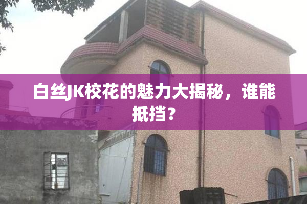 白丝JK校花的魅力大揭秘，谁能抵挡？